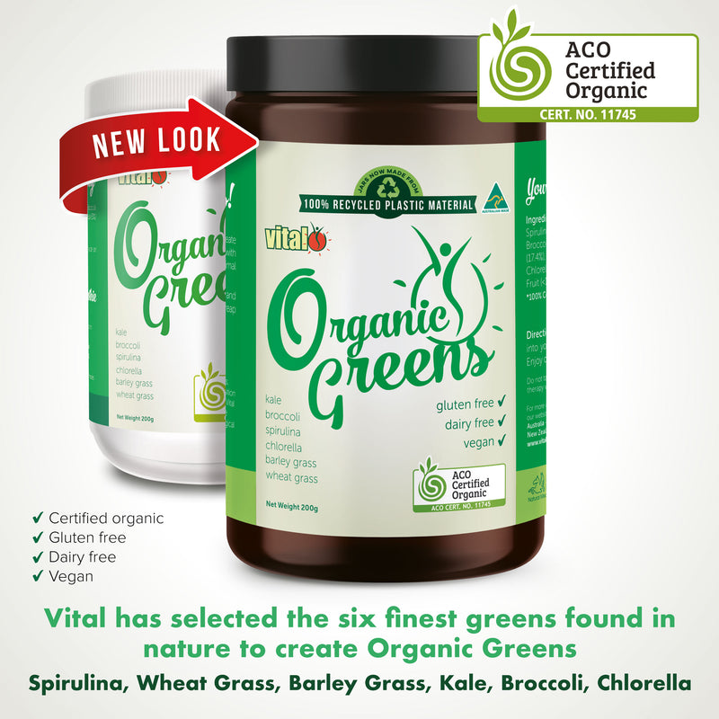 Load image into Gallery viewer, Vital Organic Greens 200g