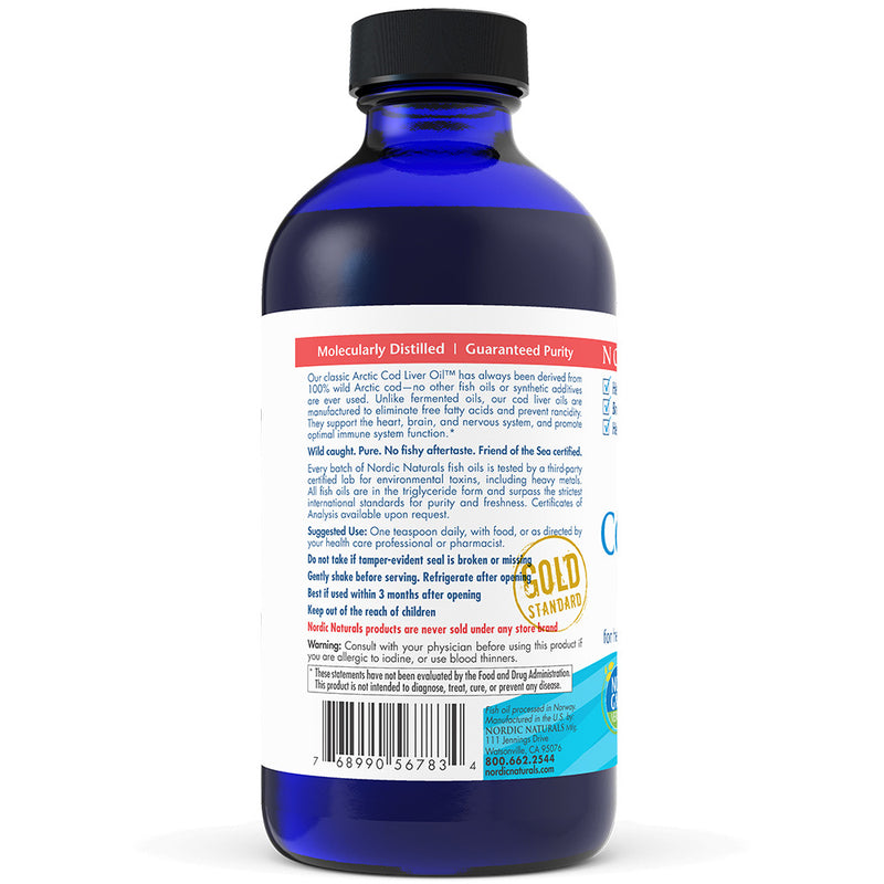 Load image into Gallery viewer, Nordic Naturals Arctic Cod Liver Oil 237ml