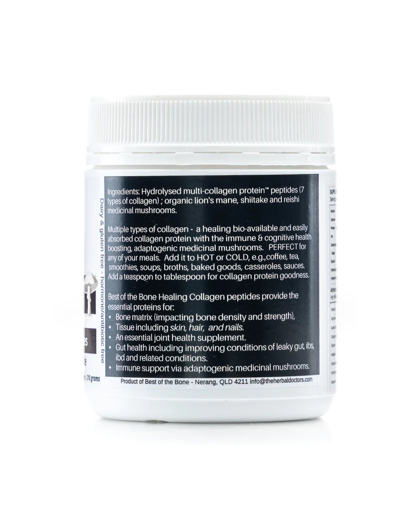 Load image into Gallery viewer, Best Of The Bone Multi-Collagen Protein Mushroom 210g powder