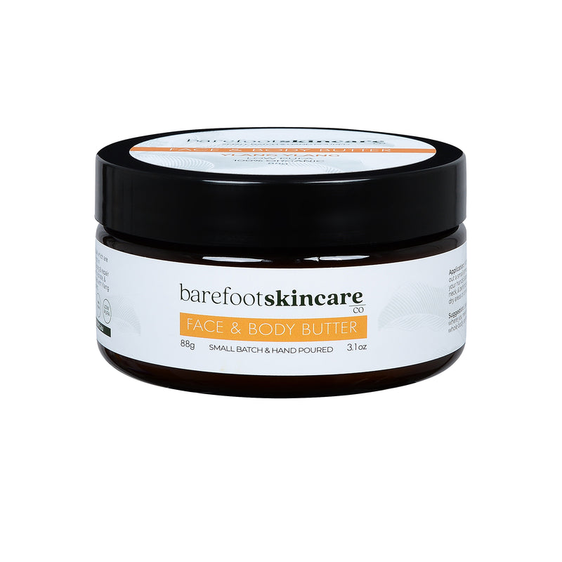 Load image into Gallery viewer, Barefoot Face & Body Butter Ylang Ylang 100g