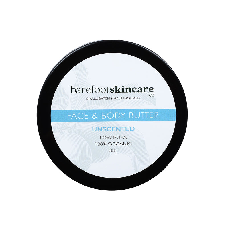 Load image into Gallery viewer, Barefoot Face & Body Butter Unscented 100g