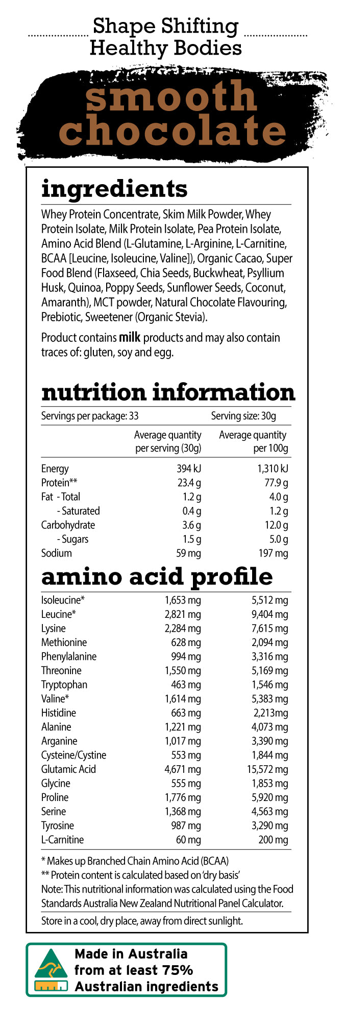 Load image into Gallery viewer, White Wolf Whey Better Protein Blend Smooth Chocolate 990g