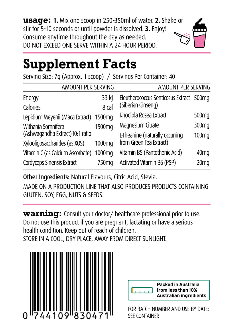 Load image into Gallery viewer, White Wolf Zen Raspberry Splash 40 servings