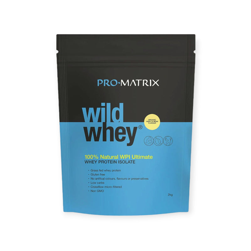 Load image into Gallery viewer, Pro-Matrix Wild Whey Pasture Fed WPI (organic vanilla flavour) 2kg