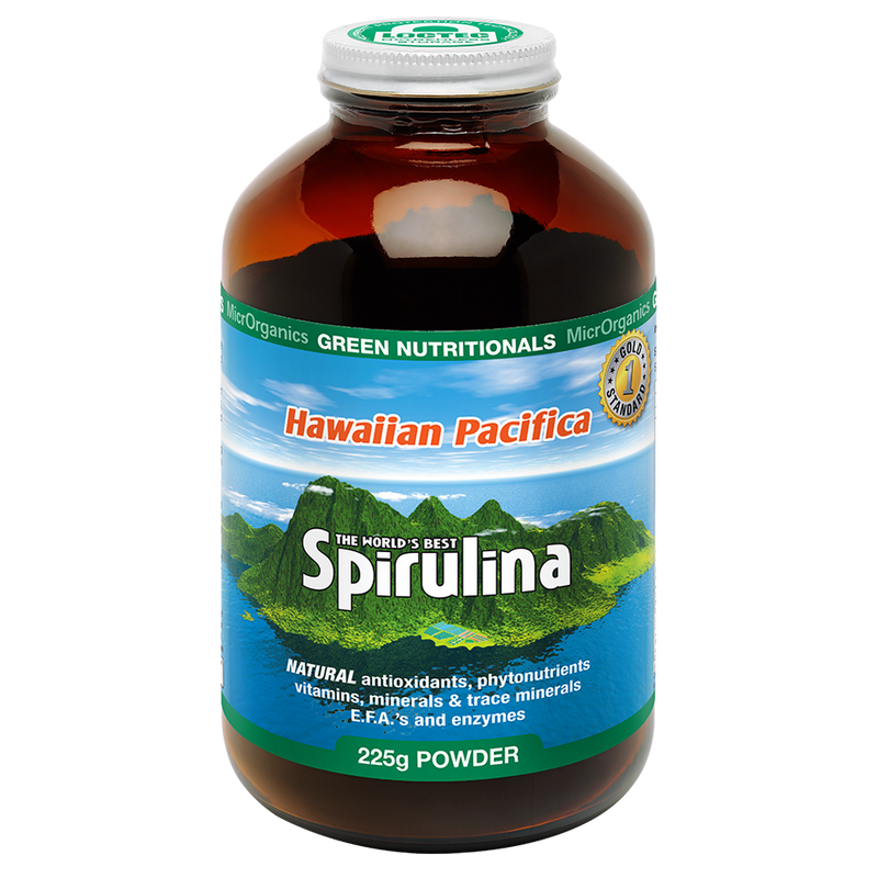 Load image into Gallery viewer, Microrganics Green Nutritionals Hawaiian Spirulina Powder 225g