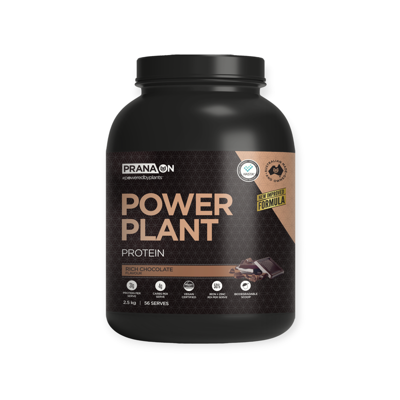 Load image into Gallery viewer, Prana Power Plant Protein Rich Chocolate 2.5kg