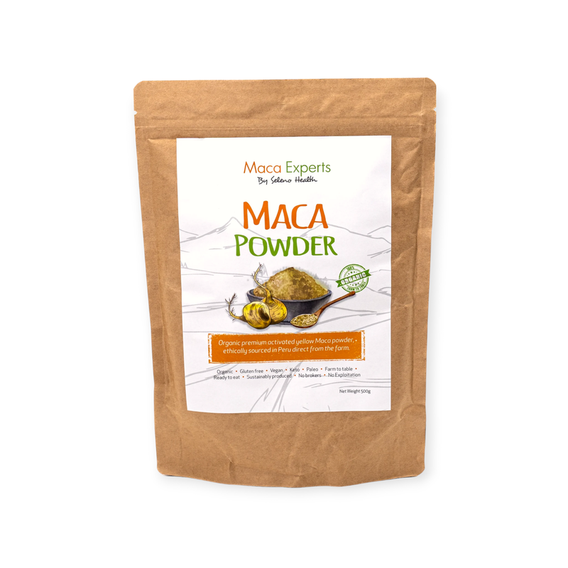 Load image into Gallery viewer, Seleno Health Organic Maca 500g