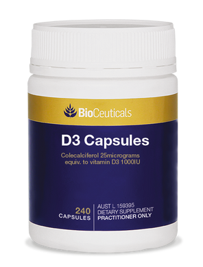 BioCeuticals D3 Capsules 240 soft capsules