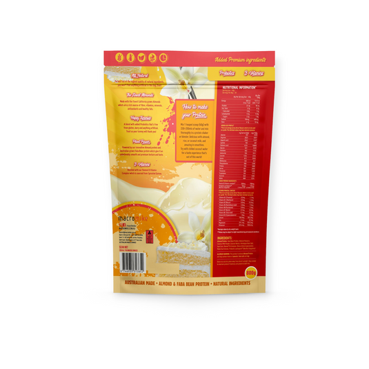 Macro Mike Premium Almond Protein Vanilla Buttercream 800g