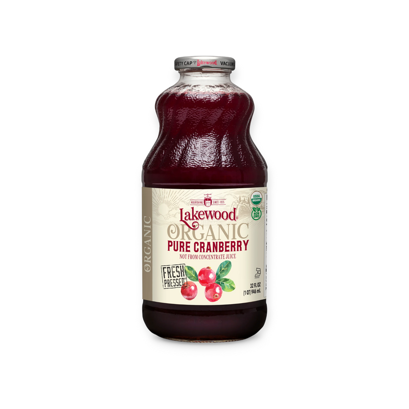 Load image into Gallery viewer, Lakewood Cranberry Juice Organic 946ml
