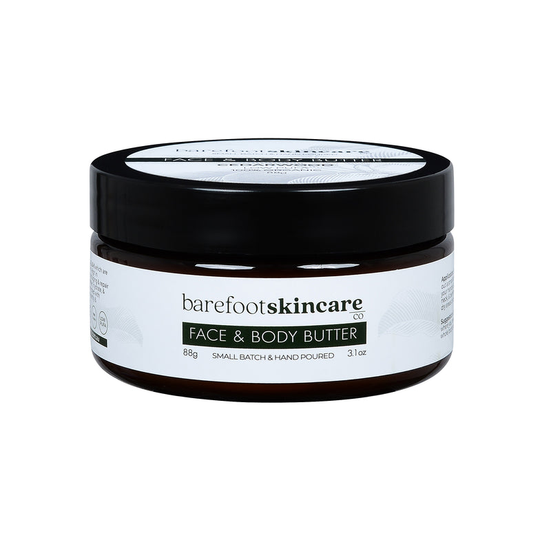 Load image into Gallery viewer, Barefoot Face &amp; Body Butter Cedarwood 88g
