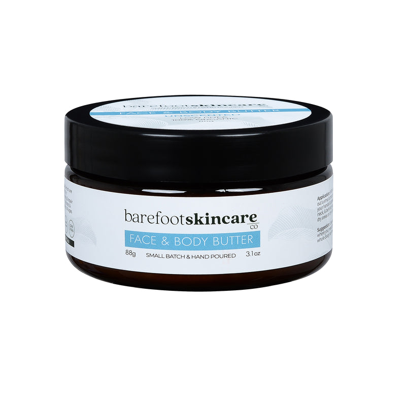 Load image into Gallery viewer, Barefoot Face &amp; Body Butter Unscented  88g

