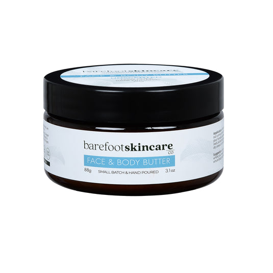 Barefoot Face & Body Butter Unscented  100g