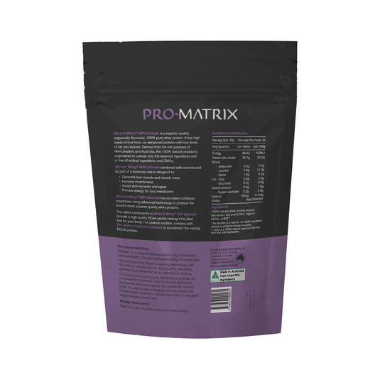 Pro-Matrix Wicked Whey Pasture Fed WPI (organic chocolate flavour) 1kg