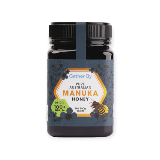 Gather By Pure Australian Manuka Honey MGO100+ 500g