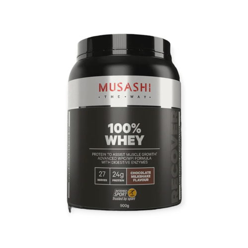 Musashi 100% Whey Chocolate Milkshake 900g