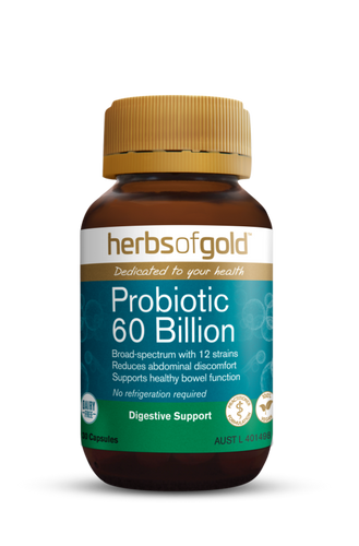 Herbs of Gold Probiotic 60 Billion 30 capsules