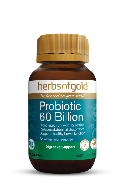 Herbs of Gold Probiotic 60 Billion 30 capsules
