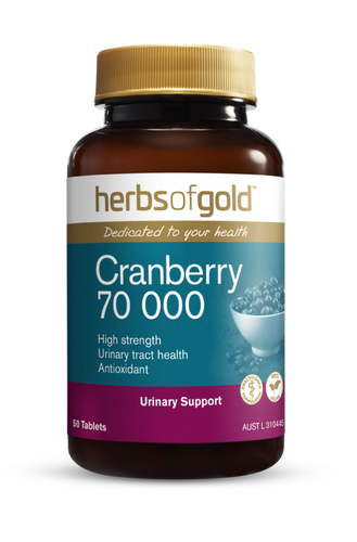 Herbs of Gold Cranberry 70,000 50 tablets