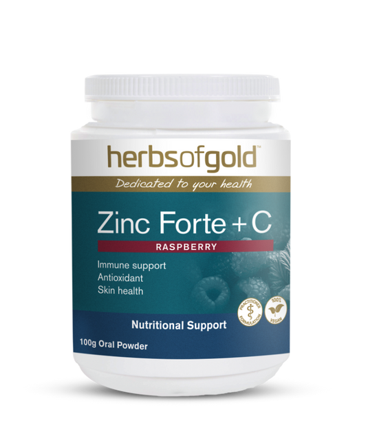 Herbs of Gold Zinc Forte + C 100g