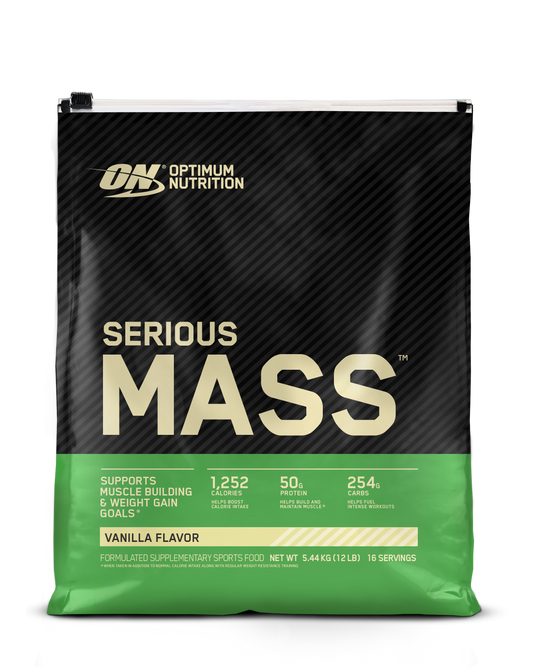 Optimum Nutrition Serious Mass Vanilla 5.44kg