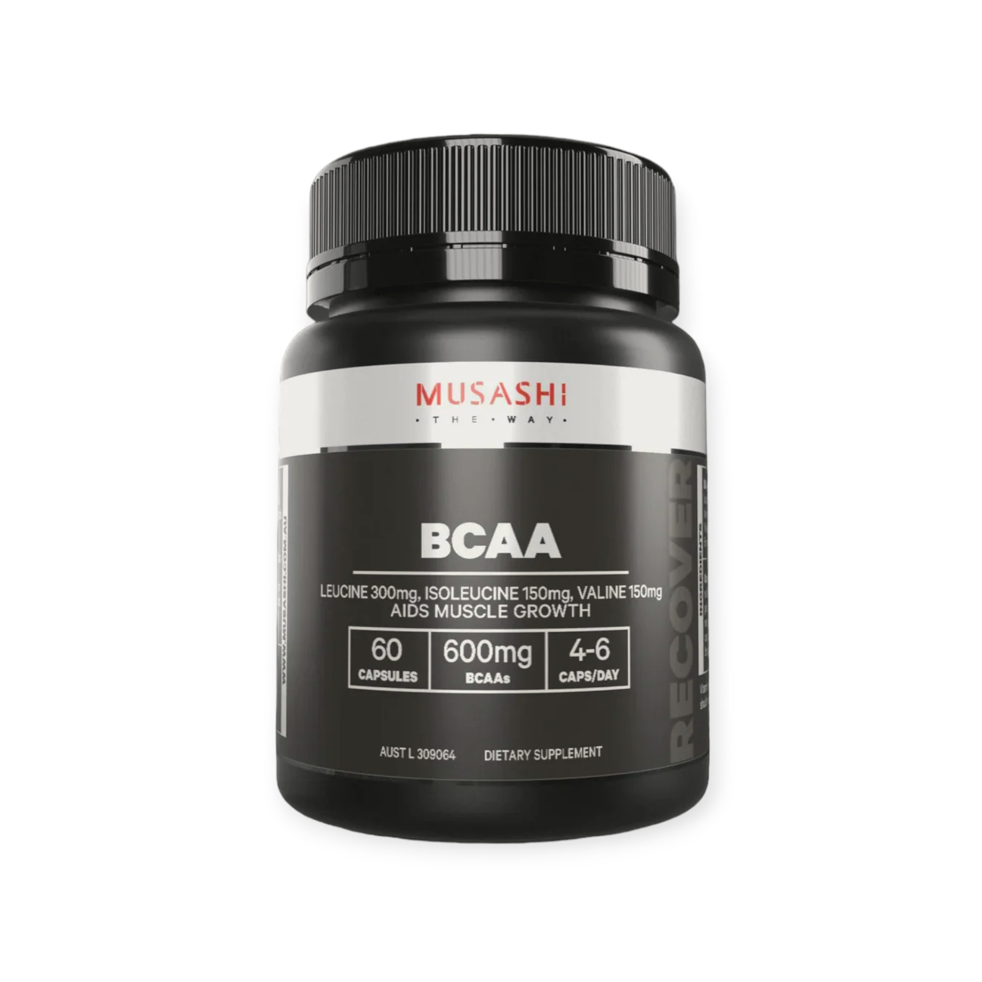 Musashi BCAA RECOVER 60 capsules – Health Squad