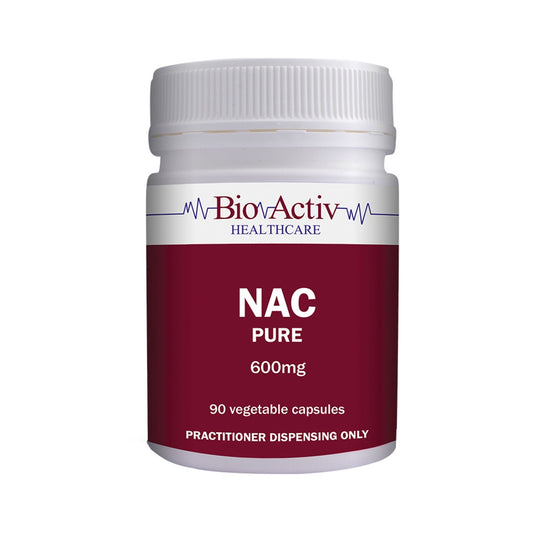 BioActiv Healthcare NAC Pure 600mg 90 capsules