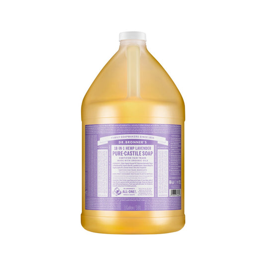 Dr. Bronner's Pure-Castile Liquid Soap (Hemp 18-In-1) Lavender 3.78L