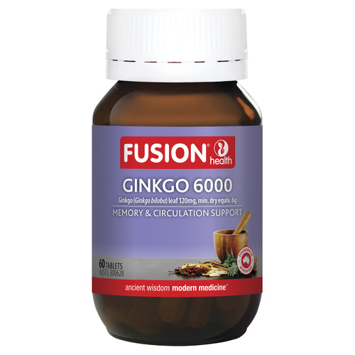 Fusion Health Ginkgo 60 tablets