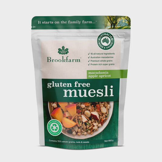 Brookfarm Gluten Free Muesli with Apricot 950g