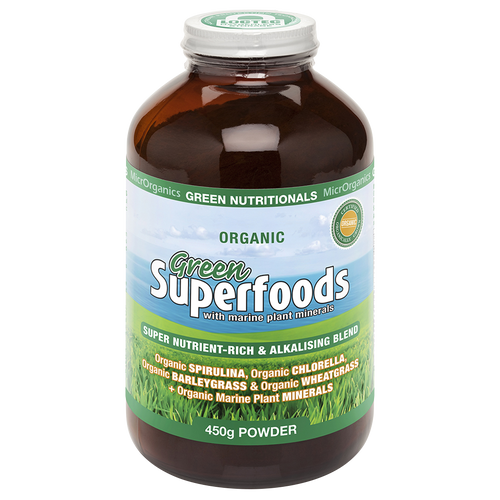 Microrganics Green Nutritionals Green Superfoods Powder 450g