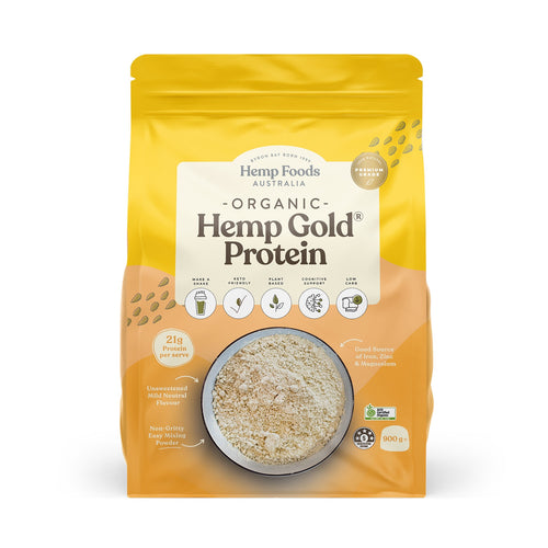 Essential Hemp Hemp Protein Gold Powder Organic 900g