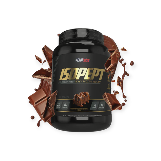 EHP Labs IsoPept Zero Hydrolyzed Whey Protein Chocolate Decadence 27 servings