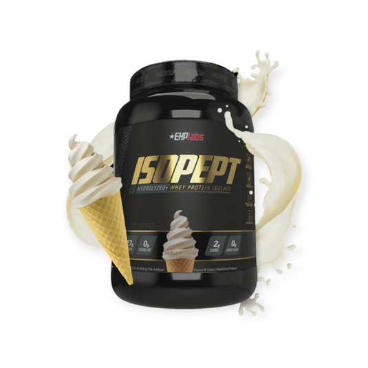 EHP Labs IsoPept Zero Hydrolyzed Whey Protein Vanilla Ice Cream