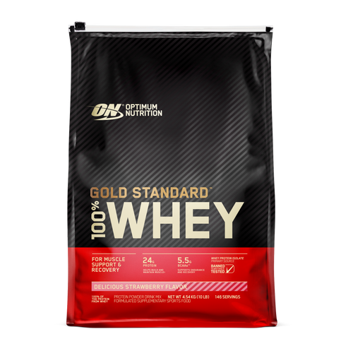 Optimum Nutrition Gold Standard 100% Whey Delicious Strawberry 4.54kg