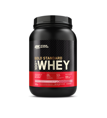 Optimum Nutrition Gold Standard 100% Whey Delicious Strawberry 907g