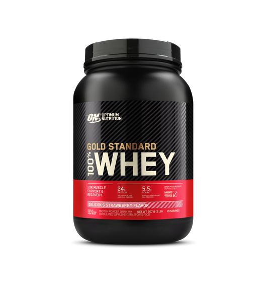 Optimum Nutrition Gold Standard 100% Whey Delicious Strawberry 907g
