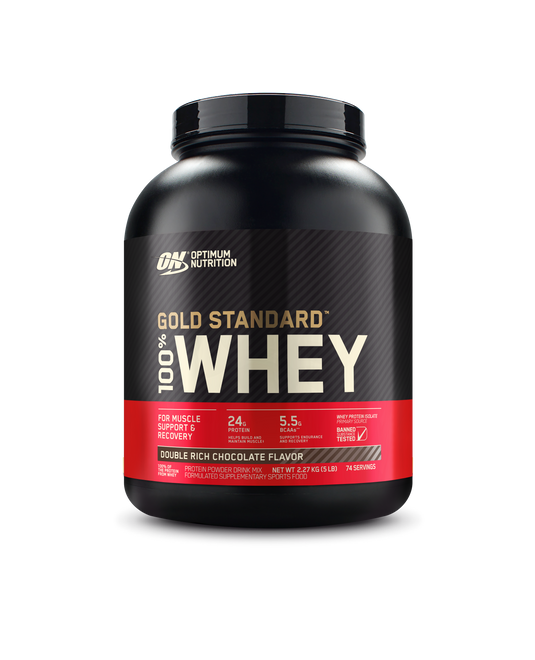 Optimum Nutrition Gold Standard 100% Whey Double Rich Chocolate 2.27kg