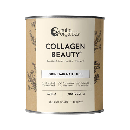 Nutra Organics Collagen Beauty Vanilla 225g