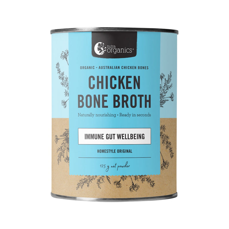 Load image into Gallery viewer, Nutra Organics Chicken Bone Broth Powder Original 125g
