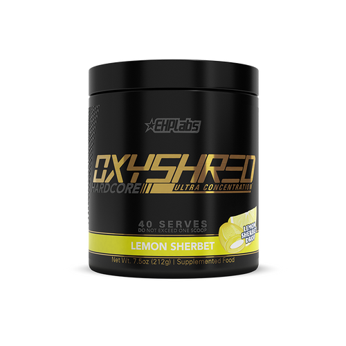 EHP Labs OxyShred Hardcore Lemon Sherbet 40 servings