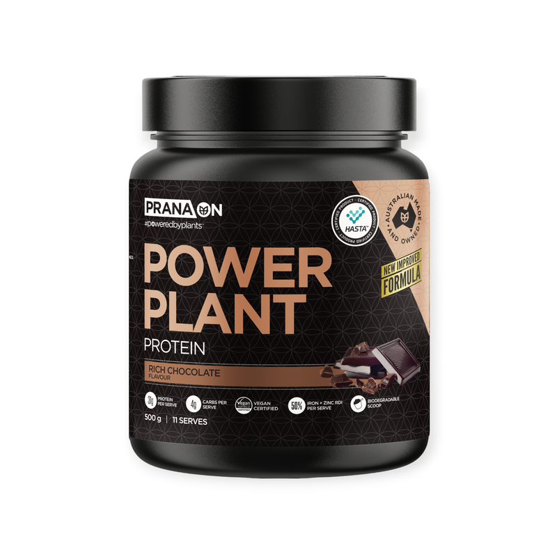 Load image into Gallery viewer, Prana Power Plant Protein Rich Chocolate 500g
