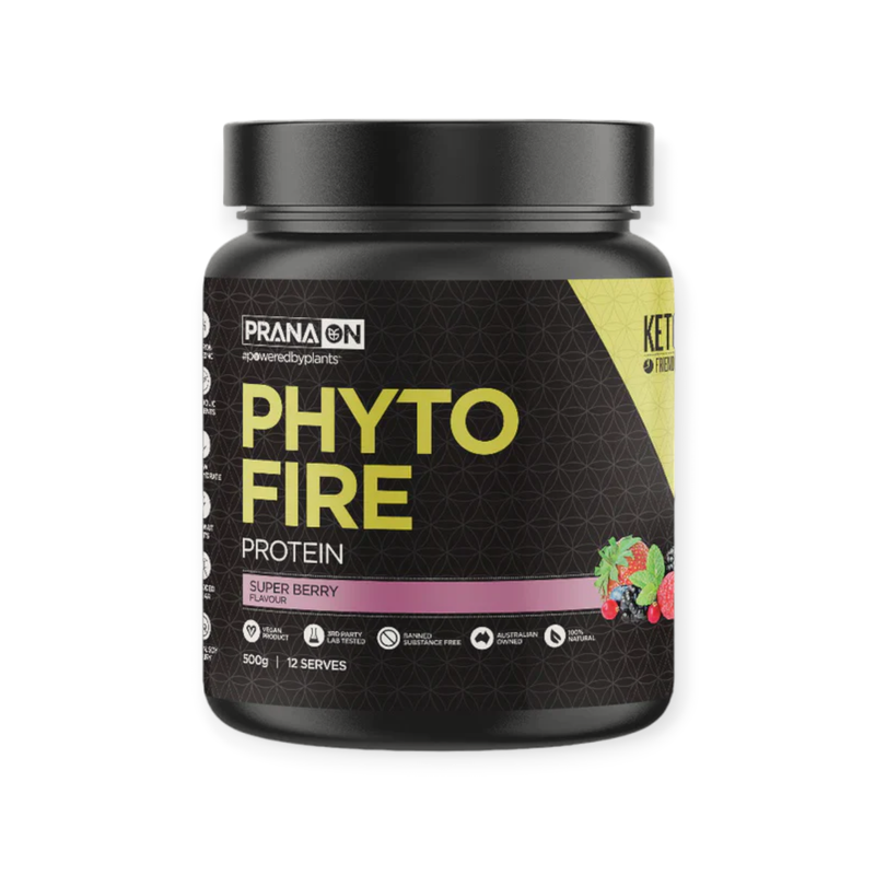 Load image into Gallery viewer, Prana Phyto Fire Protein Super Berry 500g
