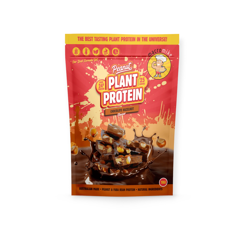 Load image into Gallery viewer, Macro Mike Peanut Plant Protein Chocolate Hazelnut 1kg

