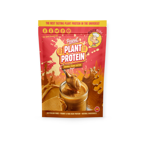 Macro Mike Peanut Plant Protein Original Peanut Butter 1kg