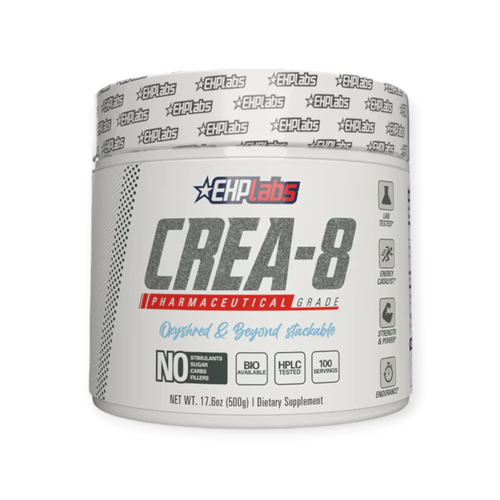 EHP Labs CREA-8 (100% Pure Grade Creatine Mono) 500g 100 servings