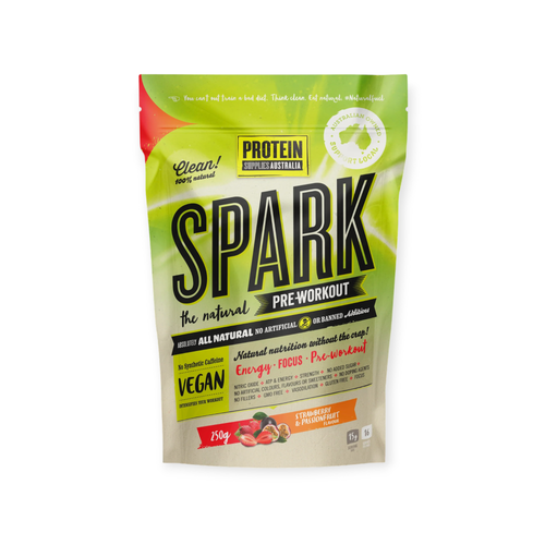 Protein Supplies Aust. Spark Pre-workout Strawberry & Passionfruit 250g