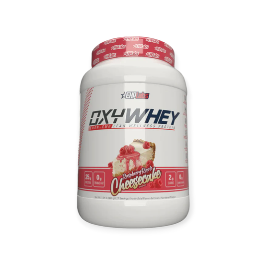 EHP Labs OxyWhey Lean Protein Raspberry Ripple Cheesecake 27 servings