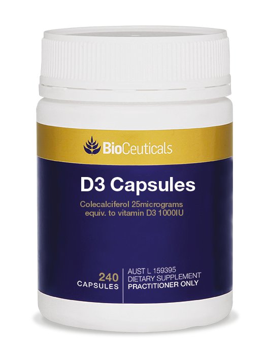 BioCeuticals D3 Capsules 240 soft capsules