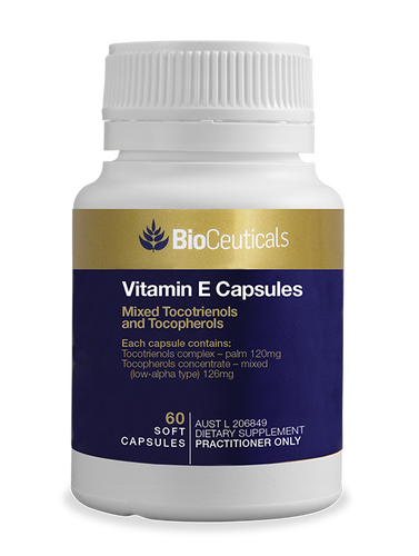 BioCeuticals Vitamin E Capsules 60 capsules